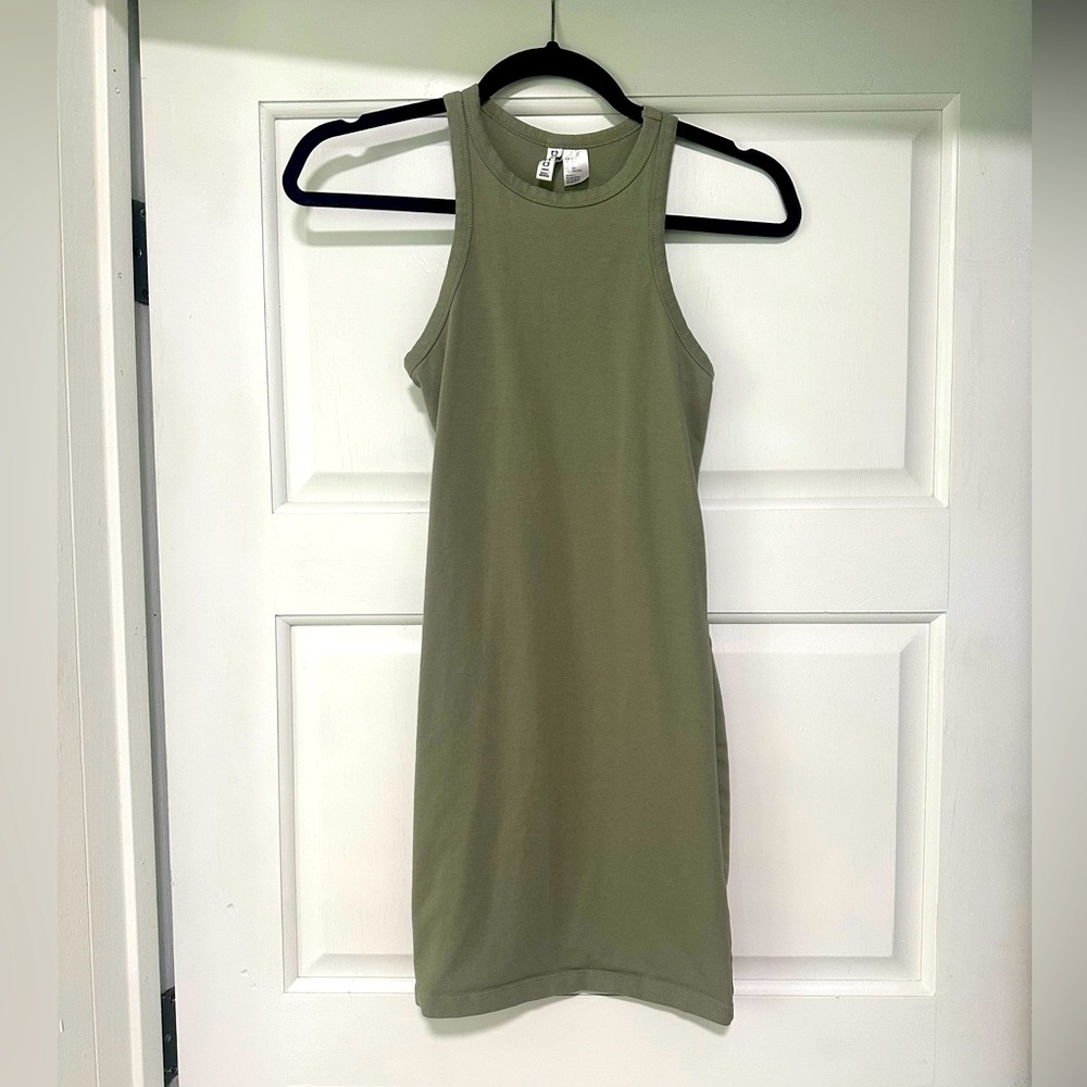 H&M fitted mini dress